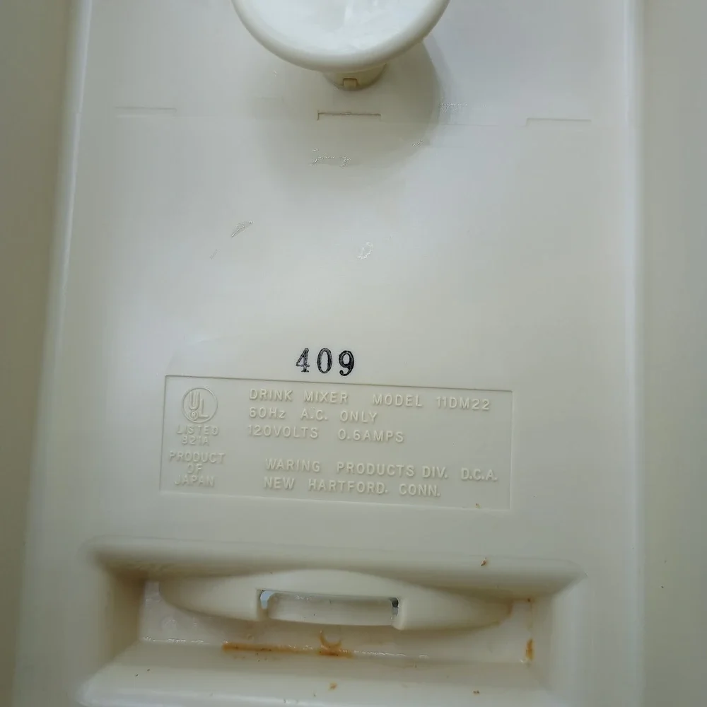 Vintage Waring Drink Mixer DM110-8 Tested And Works Wall Mount